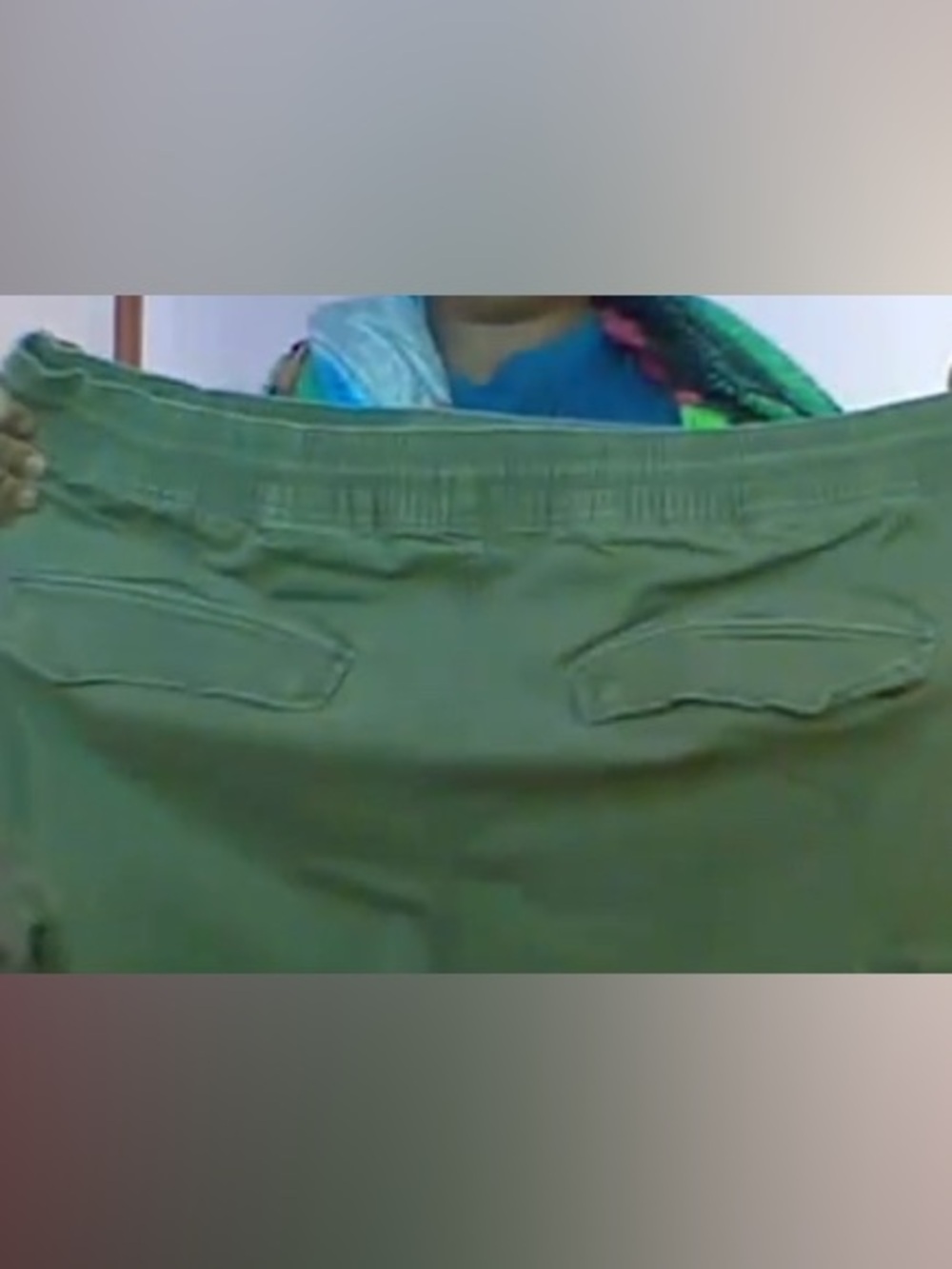 H&M Men's Cargo Joggers - Olive - Picture 5 of 5